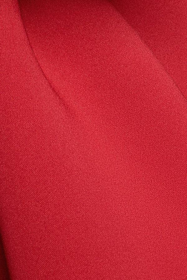 Corset Fit And Flare Halter Neck Skater Mini Dress - Red DR5107