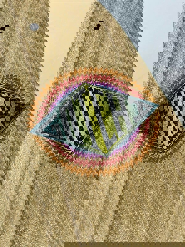 Gotcha Skateboard Gotcha Monopatin Sunburst Surfer Truck Cruiser 33 Inch