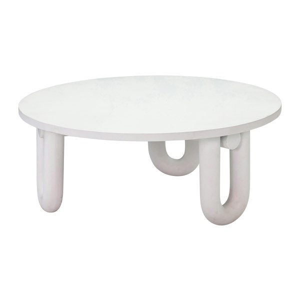 Furniture Edit Tildy Concrete Coffee Table - UK