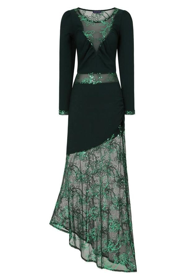 HotSquash Asymmetric Mermaid Fit Dress