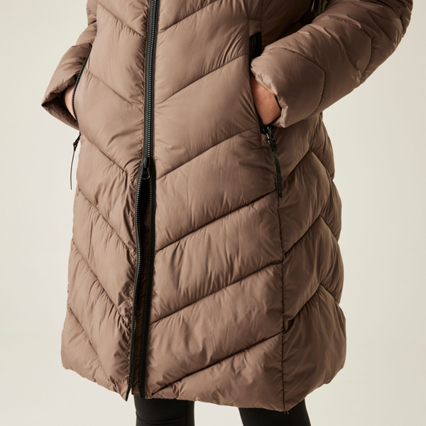 Regatta Womens Anita Padded Jacket - Brown