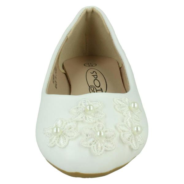 Spot On Girls Spot On Smart Casual Ballerina Shoes H2689