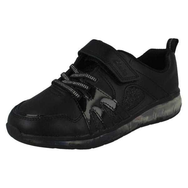 Clarks Girls Clarks Casual Trainers Spark Glow K