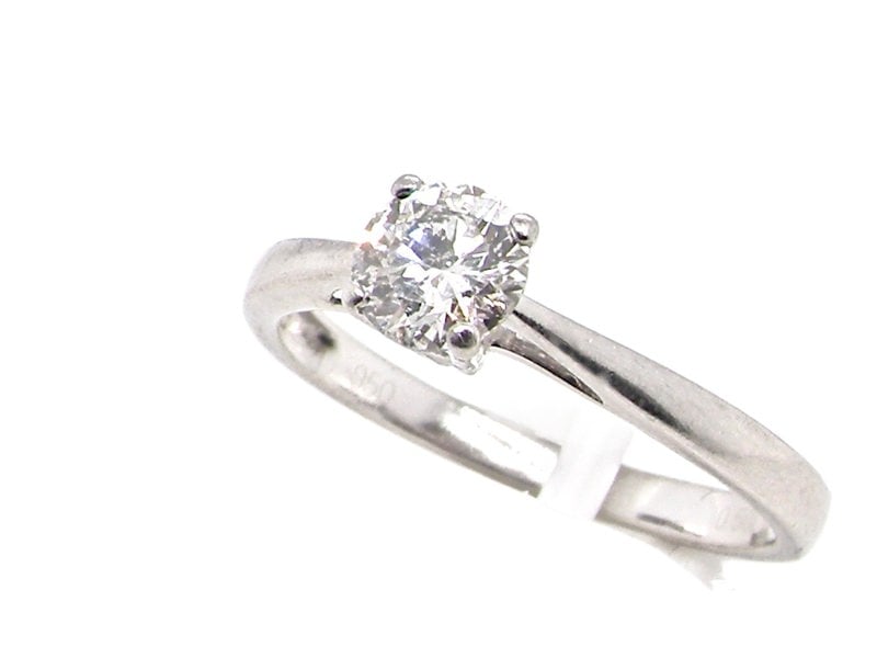 Vintage Tom A half carat solitaire diamond ring