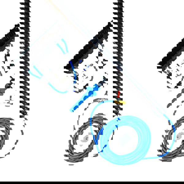 Aquaspray® Venom 40ft 100% Carbon Fibre Waterfed Window Cleaning Pole 8-Section