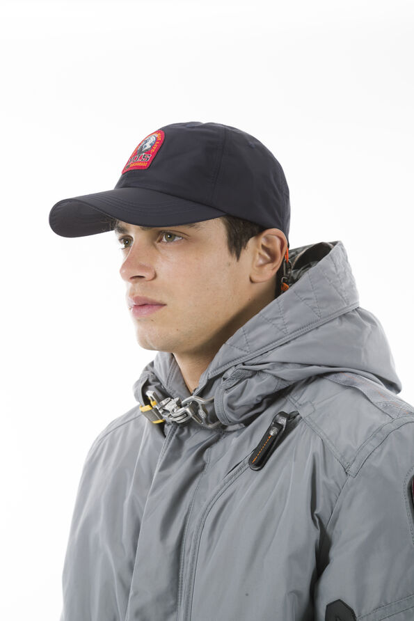 Parajumpers Patch Logo Lead Cap - Grey