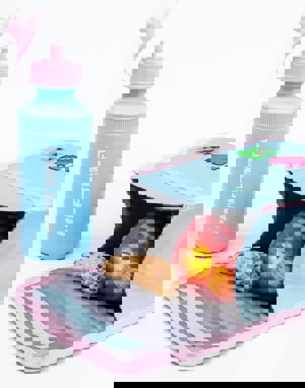 Minecraft Girls Blue Creeper 4 Piece Backpack Set (One Size)