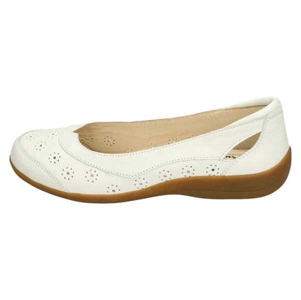Padders Ladies Padders Cut Out Ballerina Flats Demi 2