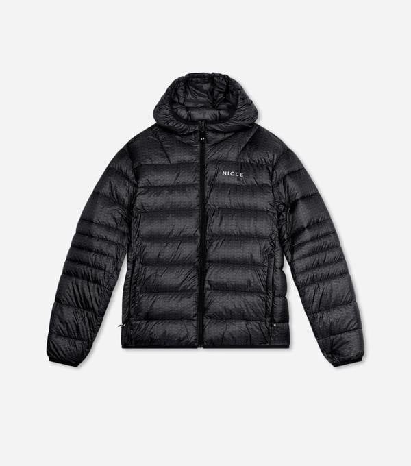 NICCE Boys Hooded Repeater Jacket Black
