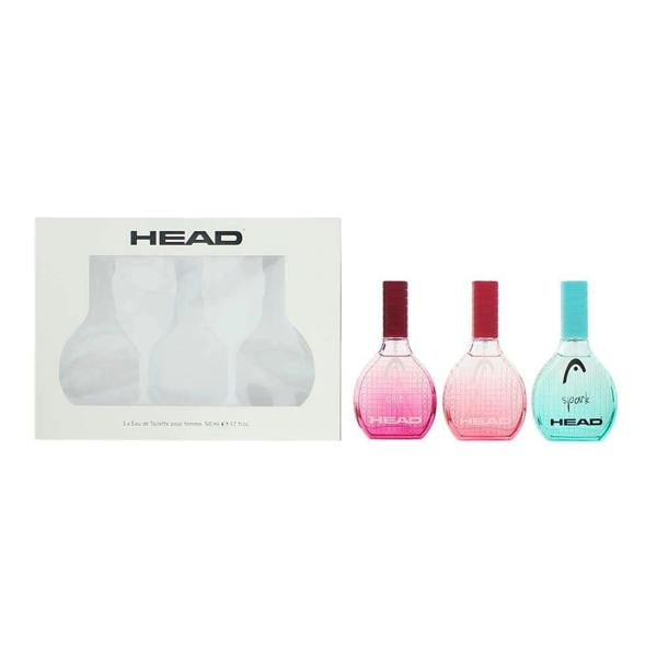 Women Head Women 3 Piece Gift Set: Bliss Eau de Toilette 50ml - Elite Eau de Toilette 50ml - Spark Eau de Toilette 50ml