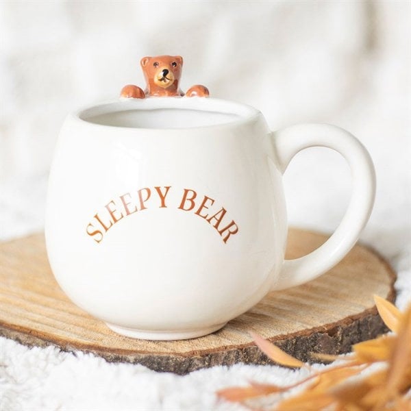 Serano Sleepy Bear Rounded Mug