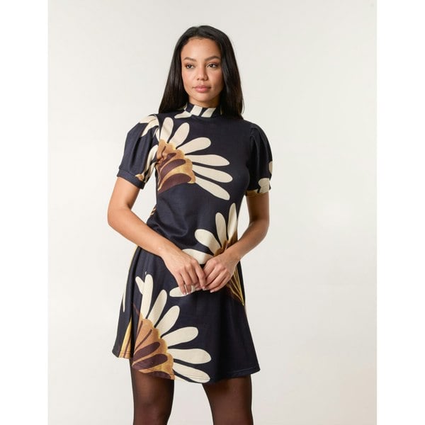 Blue Vanilla Smock Dress