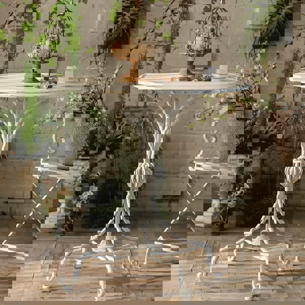 Antonia Outdoor Garden Dining Table Set, Iron-Rit Concept-Rit Concept