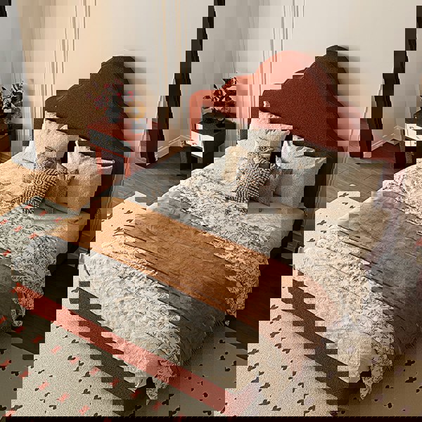 Elara Double Bed, King Size, Super King Size, Flannelette-Rit Concept-Rit Concept