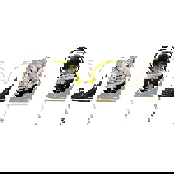 Acorn i-Size Rotating Family Bundle Whisper - Carseat - Cosatto Store