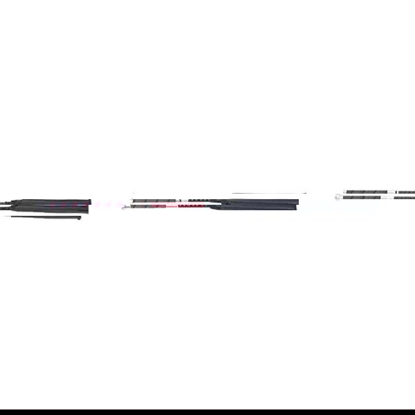 Coldstream Hadden Horse Jumping Bat - Burgundy/Silver - 