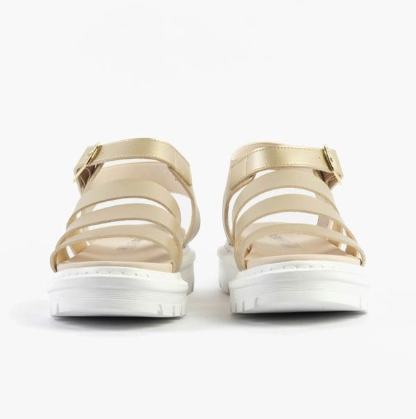 Heavenly Feet SAFFRON Womens Sandals Gold