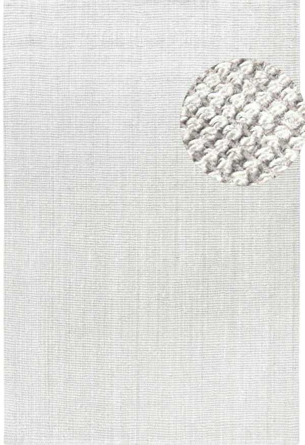 Textured white circle on a light gray background