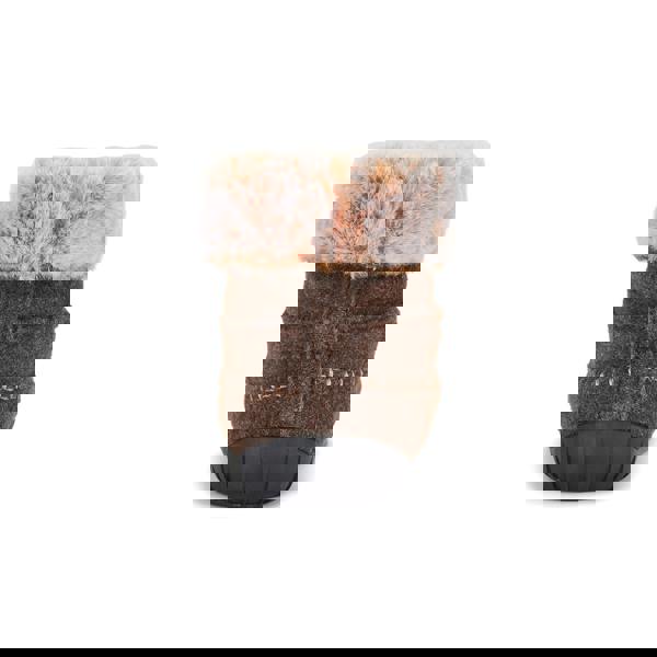 Gumbies Ossa Men's Slipper Boots - Chocolate & Cream