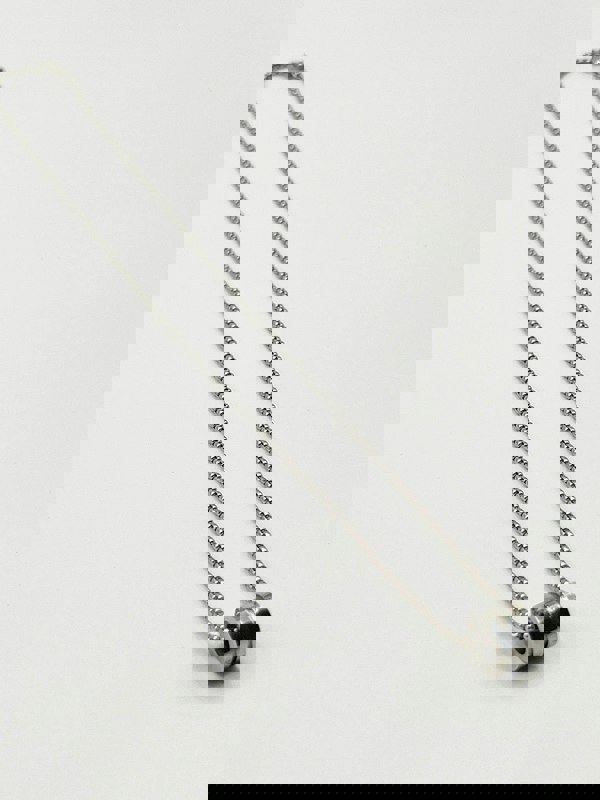 SVNX Chain Necklace with Ring Charm