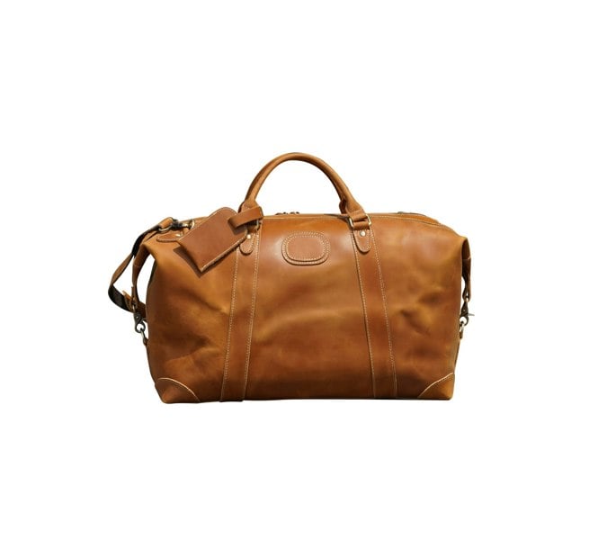 Touribag Classic Traveller Genuine Leather Holdall