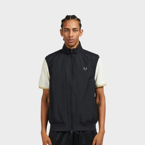 Fred Perry The Brentham Gilet Black
