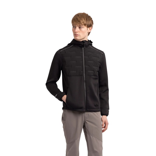 Trespass Men's Bolfort Active Hybrid Jacket - Black