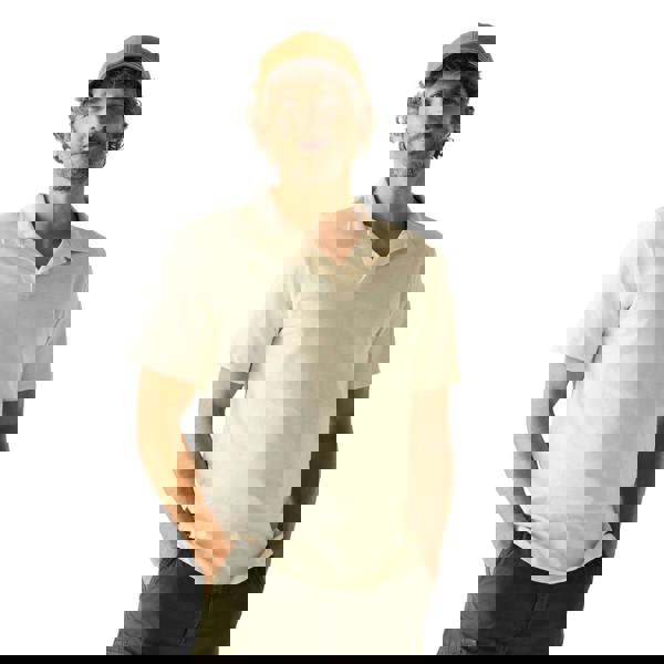 Regatta Mens Hadvo Polo Shirt - White Stone - 