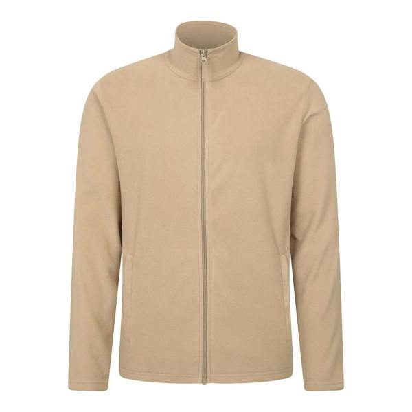 Mountain Warehouse Mens Camber Fleece Jacket - Off White - 