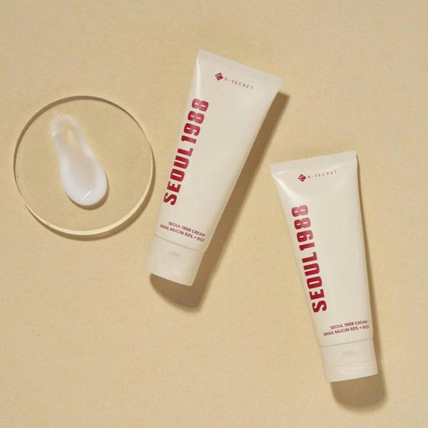 K-SECRET SEOUL 1988 Cream Snail Mucin 93 Rice (100ml)