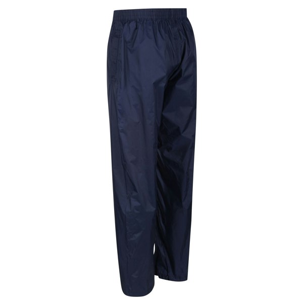 Regatta Great Outdoors Mens Classic Pack It Waterproof Overtrousers - Navy