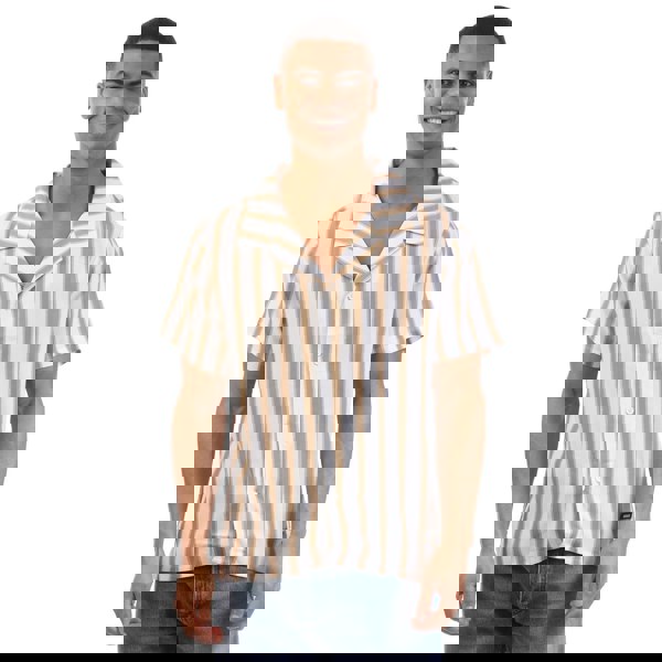 Boss Mens Beach Shirt - Natural