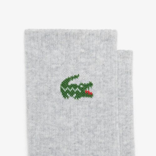 Lacoste 6-Pack Jacquard Crocodile  Sport Socks