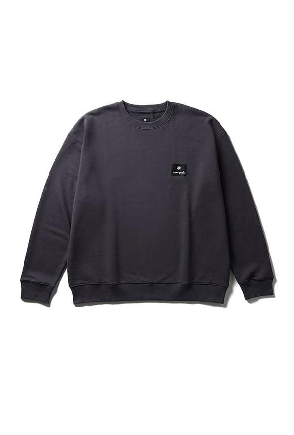 Snow Peak Square Logo Crewneck Pullover