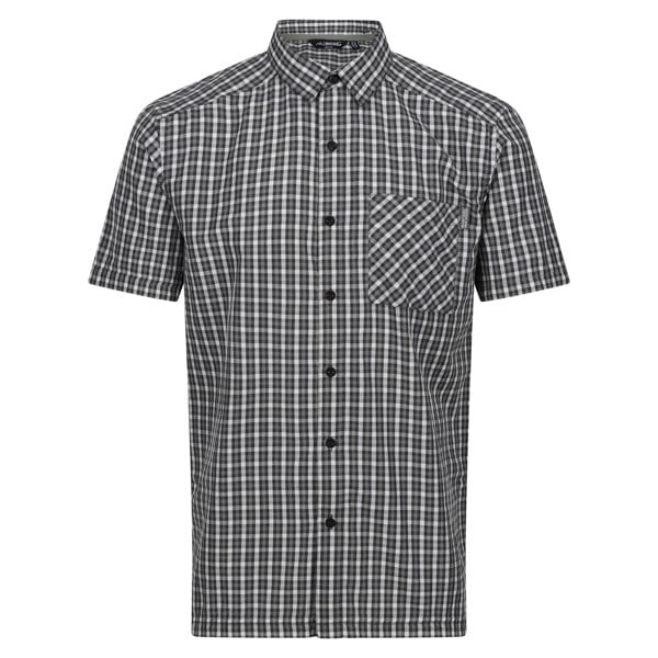 Regatta Mens Kalambo VIII Checked Shirt - Agave Green/Ash