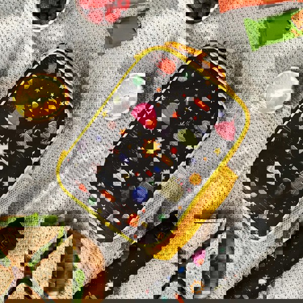 ION8 Kids Lunch Bag, Insulated, Spaceships, Medium