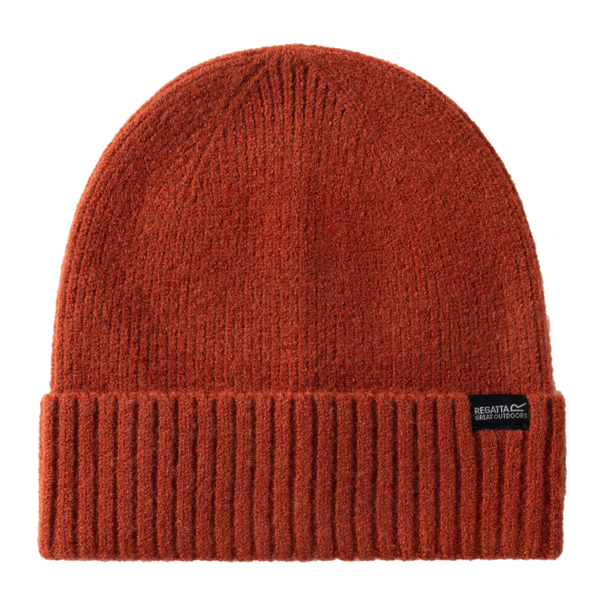 Regatta Womens Basic Ribbed Beanie - Burnt Henna