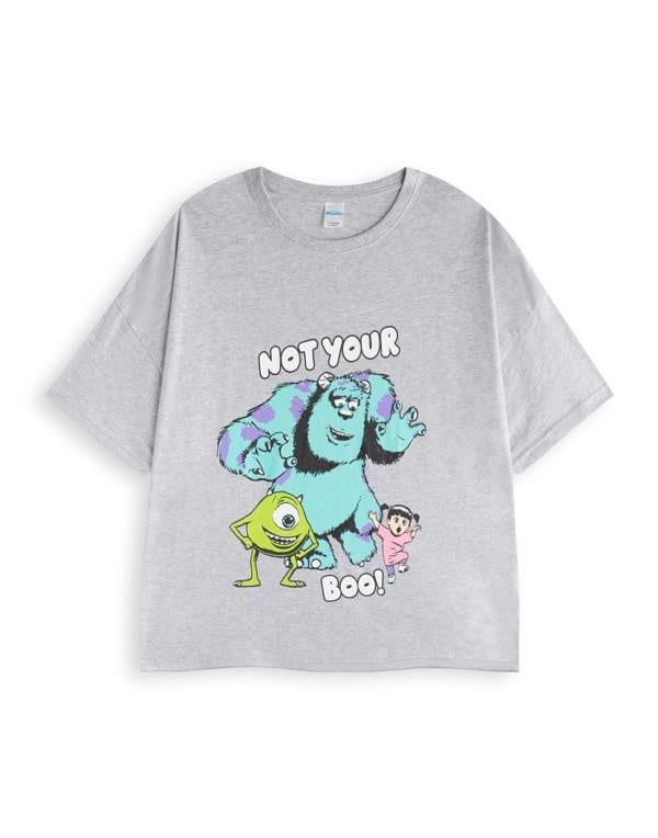 Disney Monsters Inc Womens Multicoloured Sully Short Sleeve Long Leg Pyjama Set