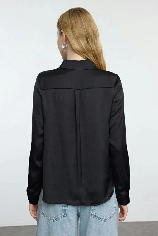 WOVCOR Satin Woven Shirt