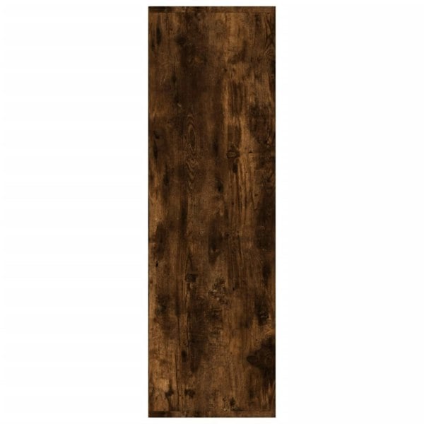 Berkfield Book Cabinet Smoked Oak 98x30x98 cm
