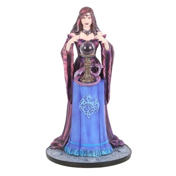 Serano Crystal Ball Figurine by Anne Stokes