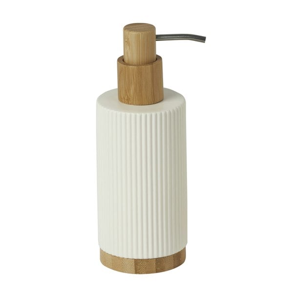 Showerdrape Bondi Cream Ceramic Liquid Soap Dispenser