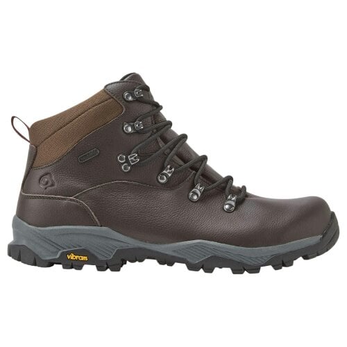 Craghoppers Mens Lite NewHide Full Grain Leather Walking Boots - Mocha - Mocha - 100% Mixed