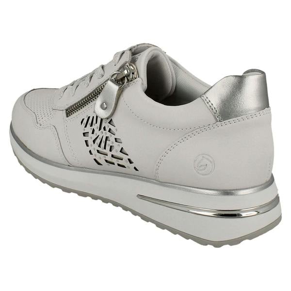 Remonte Ladies Remonte Wedge Sole Trainers D1G00