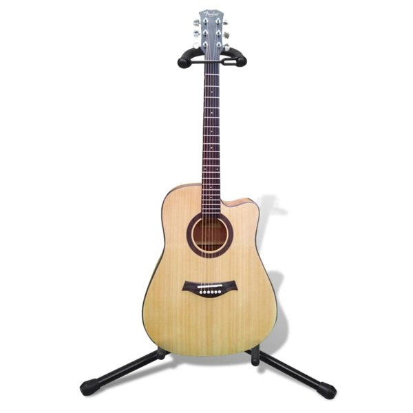 Berkfield Adjustable Single Guitar Stand Foldable