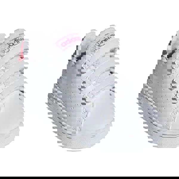 Adidas Childrens/Kids Advantage Trainers - White/Pink - 