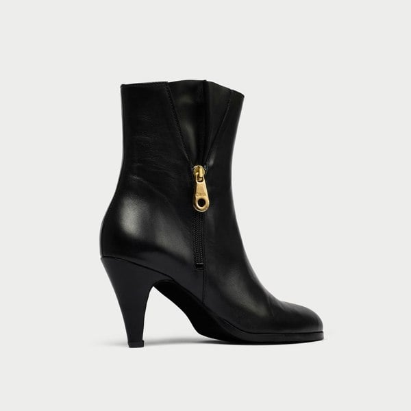 Calla Susie Boots - Black Leather