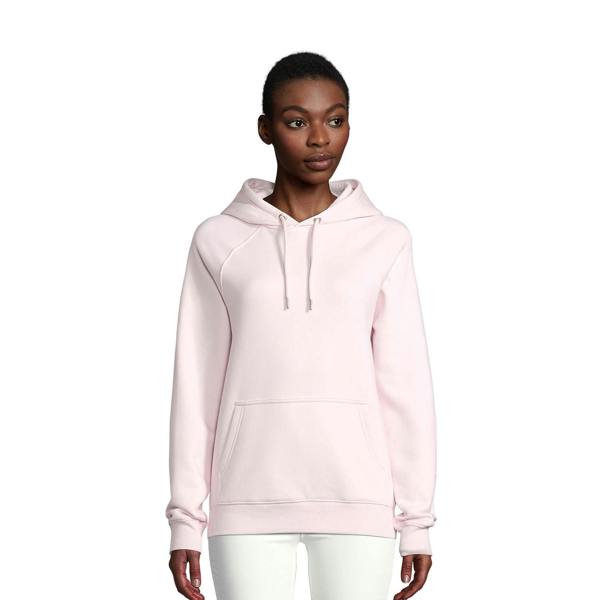 SOLS Unisex Adult Stellar Organic Hoodie - Pale Pink