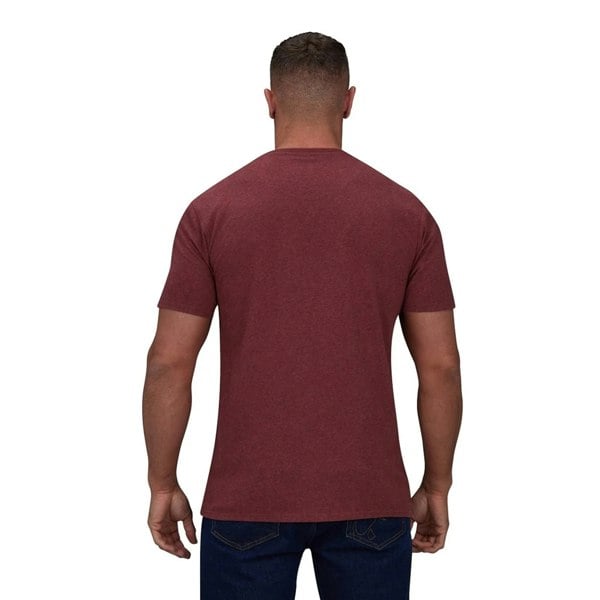 Raging Bull Mens Classic Organic T-Shirt - Claret