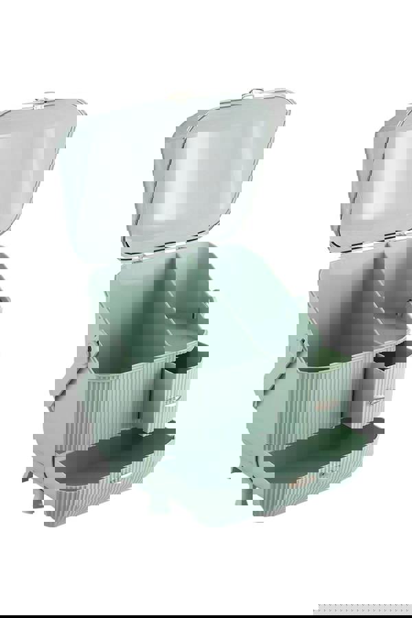 Living and Home Multi-Function Make Up Case Dustproof Cosmetic Storage Box, Skin Care Products Jewellery Bedroom Organiser Finishing Box